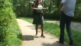 A Mature Dutch Woman Gets Fucked In The Woods