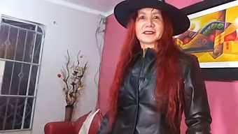 A Stunning Milf Transforms Into An Enticing Halloween Witch