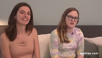 Ruiva E Suas Namoradas Se Envolvem Em Uma Sessão De Sexo Em Grupo Quente, Com Dedilhado Intenso E Brincadeiras Com A Buceta.