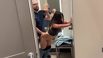 Public Dressing Room Affair With Asian Cutie In Target Shopping Mall
